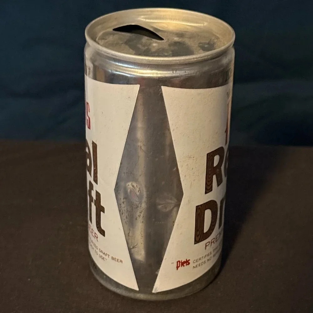 Piels Real Draft  vintage beer can